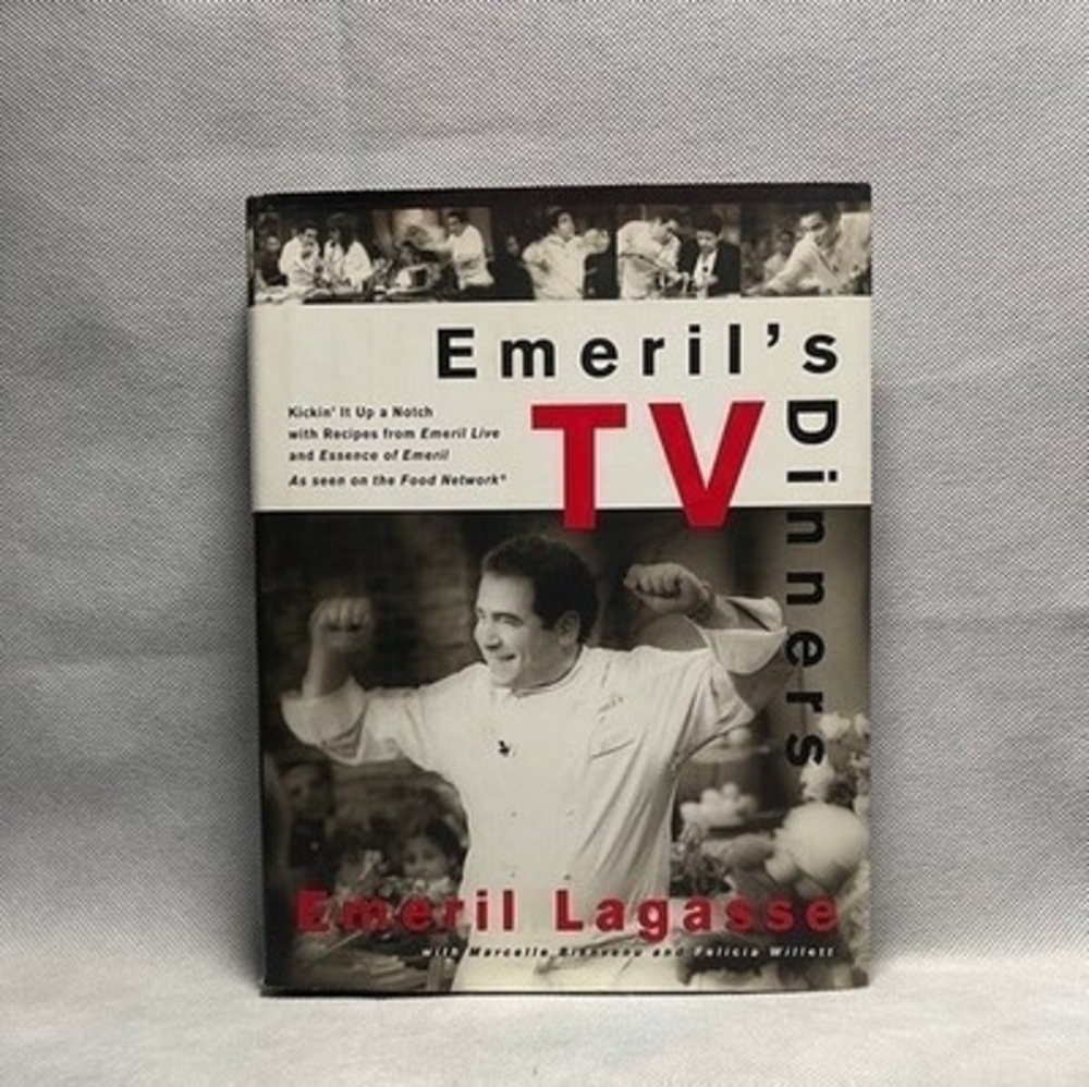 Emeril Lagasse TV Dinners Cookbook Celebrity Chef Recipes 268 Pages EXC